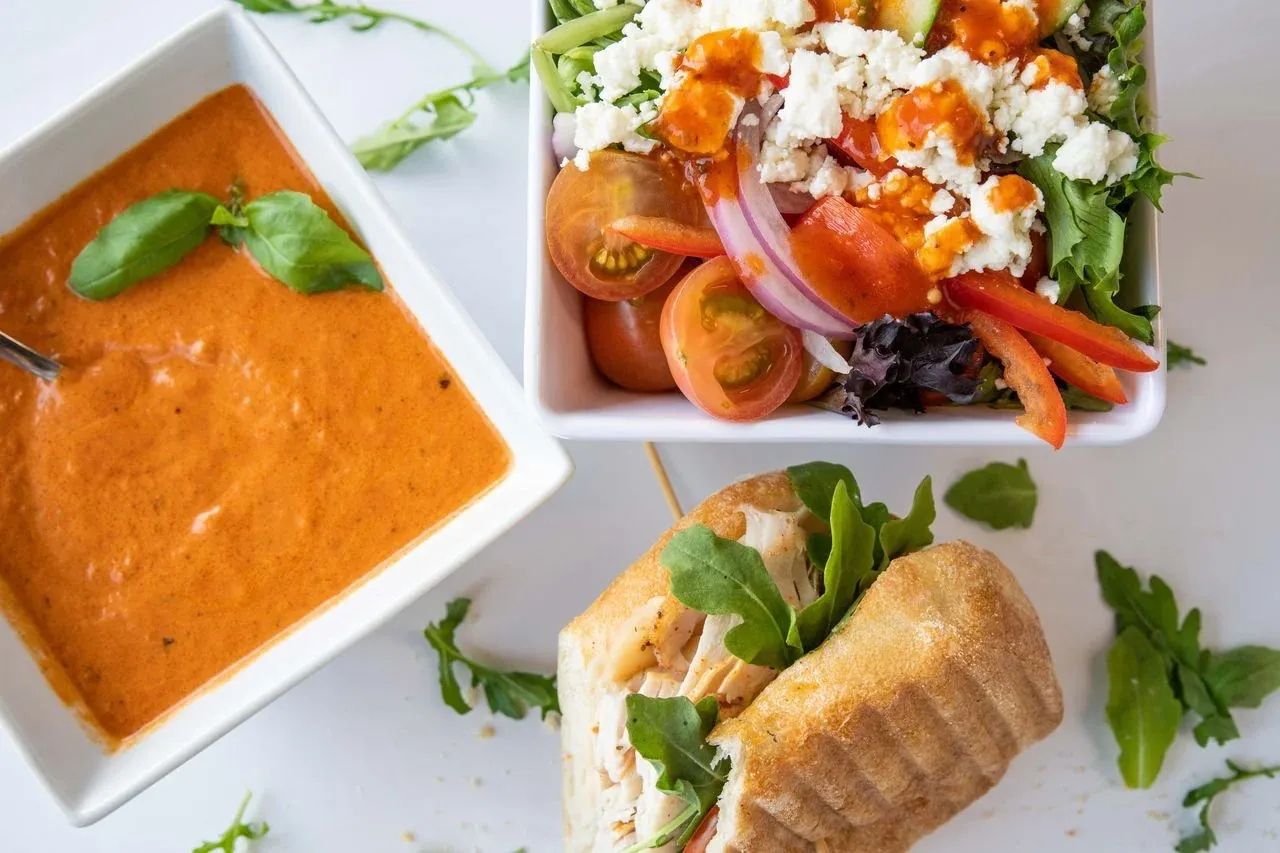 Soup and sandwich catering