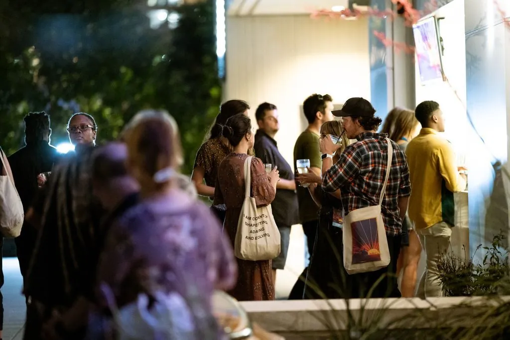 An evening gathering at The Artisan
